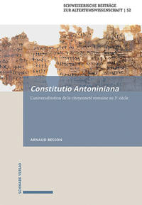 Vorderes Coverbild Constitutio Antoniniana