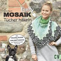 Vorderes Coverbild CraSy Mosaik - Tücher häkeln