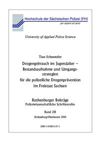 Vorderes Coverbild Suchtprävention bei Jugendlichen in Sachsen