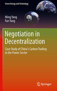 Vorderes Coverbild Negotiation in Decentralization