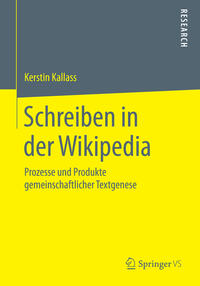 Vorderes Coverbild Schreiben in der Wikipedia