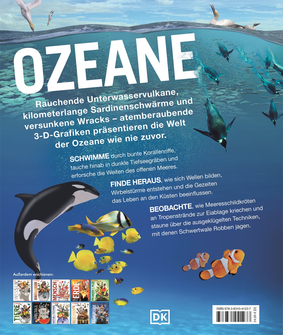 Rückseitencover DK Wissen. Ozeane