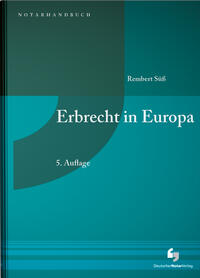 Vorderes Coverbild Erbrecht in Europa
