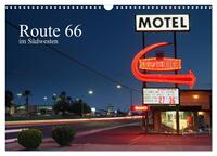 Vorderes Coverbild Route 66 im Südwesten (Wandkalender 2025 DIN A3 quer), CALVENDO Monatskalender