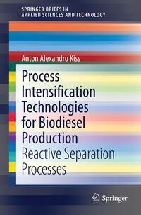 Vorderes Coverbild Process Intensification Technologies for Biodiesel Production