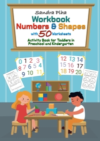 Vorderes Coverbild Workbook Numbers & Shapes with 50 Worksheets