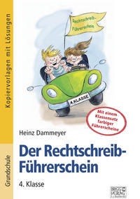 Vorderes Coverbild Der Rechtschreib-Führerschein – 4. Klasse