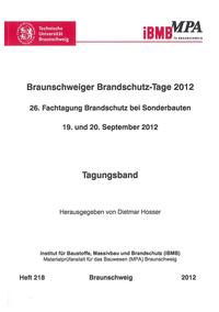 Vorderes Coverbild Braunschweiger Brandschutz-Tage 2012