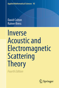 Vorderes Coverbild Inverse Acoustic and Electromagnetic Scattering Theory