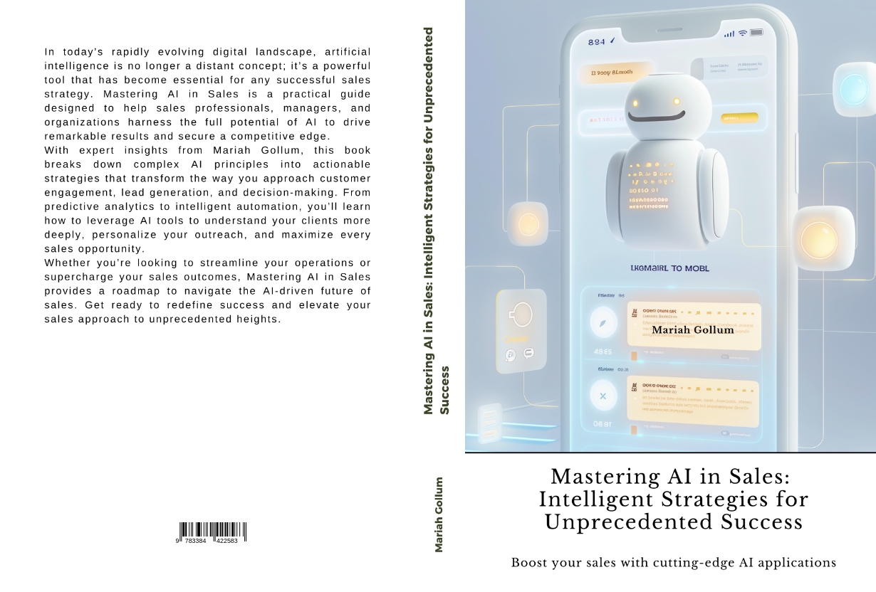 Gesamtes Coverbild Mastering AI in Sales: Intelligent Strategies for Unprecedented Success