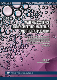 Vorderes Coverbild Materials Science and Engineering: Materials and their Application