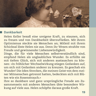 Beispielinhalt (Bild) Helen Keller