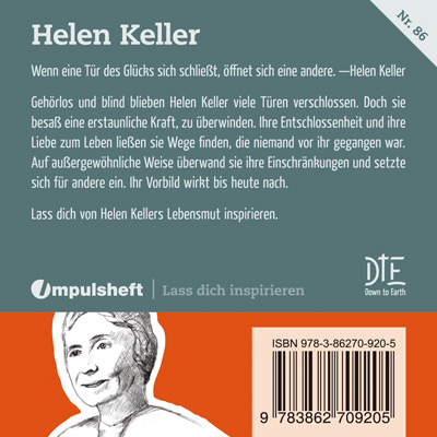 Rückseitencover Helen Keller