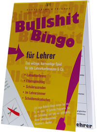 Vorderes Coverbild Bullshit Bingo für Lehrer