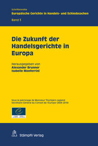 Vorderes Coverbild Die Zukunft der Handelsgerichte in Europa