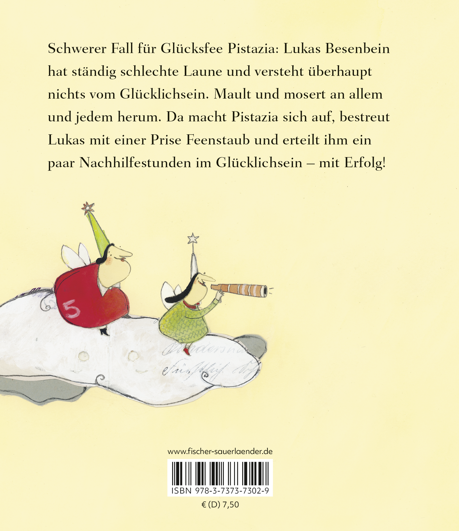 Rückseitencover Die Glücksfee