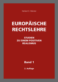 Vorderes Coverbild Europäische Rechtslehre