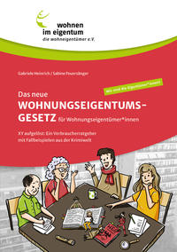 Vorderes Coverbild Das neue Wohnungseigentumsgesetz für Wohnungseigentümer*innen