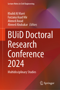 Vorderes Coverbild BUiD Doctoral Research Conference 2024