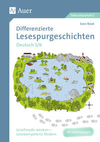 Vorderes Coverbild Differenzierte Lesespurgeschichten Deutsch 5-6