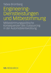 Vorderes Coverbild Engineering-Dienstleistungen und Mitbestimmung