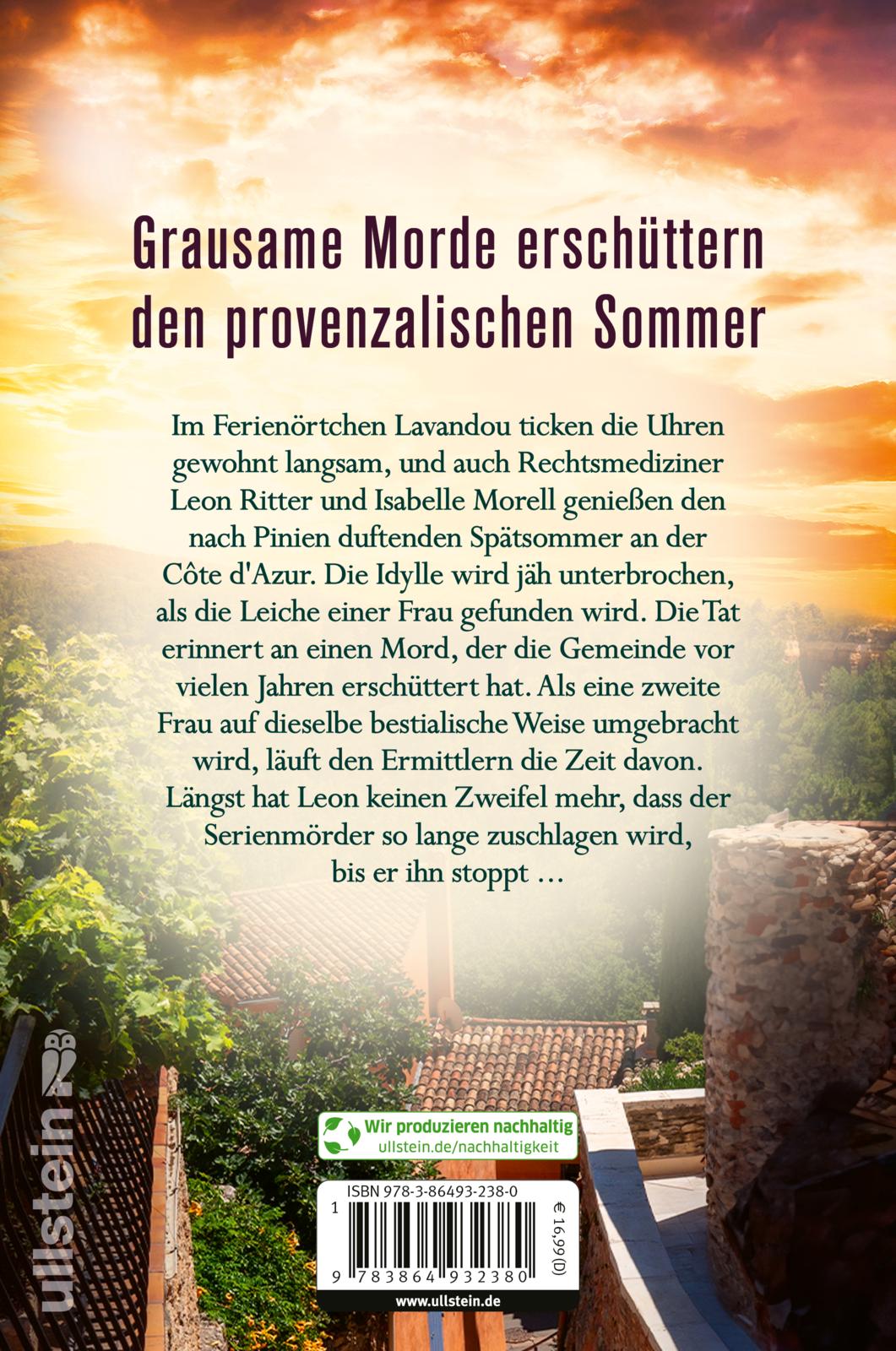 Rückseitencover Verräterisches Lavandou (Ein-Leon-Ritter-Krimi 10)