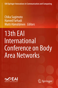 Vorderes Coverbild 13th EAI International Conference on Body Area Networks