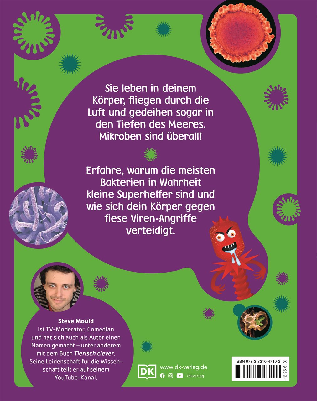 Rückseitencover Superstark & Superschlau. Bakterien und Viren