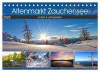 Vorderes Coverbild Altenmarkt Zauchensee (Tischkalender 2026 DIN A5 quer), CALVENDO Monatskalender