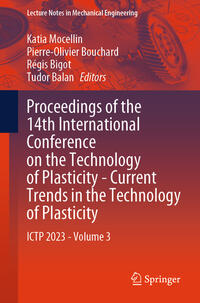 Vorderes Coverbild Proceedings of the 14th International Conference on the Technology of Plasticity - Current Trends in the Technology of Plasticity
