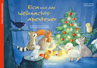 Vorderes Coverbild Rica und das Weihnachtsabenteuer. Ein Folien-Adventskalender zum Vorlesen und Gestalten eines Fensterbildes