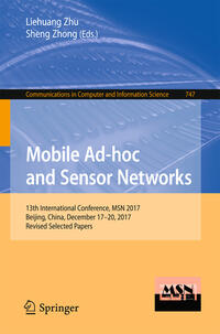 Vorderes Coverbild Mobile Ad-hoc and Sensor Networks