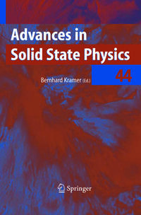 Vorderes Coverbild Advances in Solid State Physics