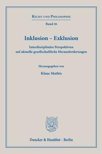 Vorderes Coverbild Inklusion – Exklusion