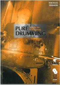 Vorderes Coverbild Pure Drumming - Schule für Schlagzeug