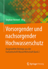 Vorderes Coverbild Vorsorgender und nachsorgender Hochwasserschutz