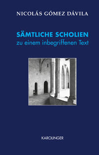 Vorderes Coverbild SÄMTLICHE SCHOLIEN zu einem inbegriffenen Text