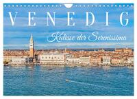 Vorderes Coverbild Venedig - Kulisse der Serenissima (Wandkalender 2025 DIN A4 quer), CALVENDO Monatskalender