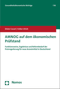 Vorderes Coverbild AMNOG auf dem ökonomischen Prüfstand