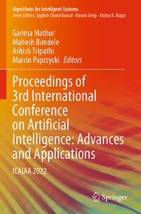 Vorderes Coverbild Proceedings of 3rd International Conference on Artificial Intelligence: Advances and Applications