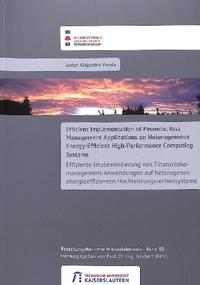 Vorderes Coverbild Efficient implementation of financial risk management applications on heterogeneous energy-efficient high-performance computing systems