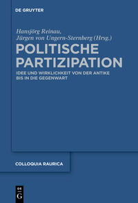 Vorderes Coverbild Politische Partizipation