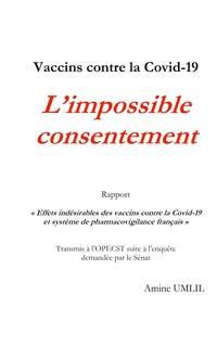 Vorderes Coverbild Vaccins contre la Covid-19 : L'impossible consentement