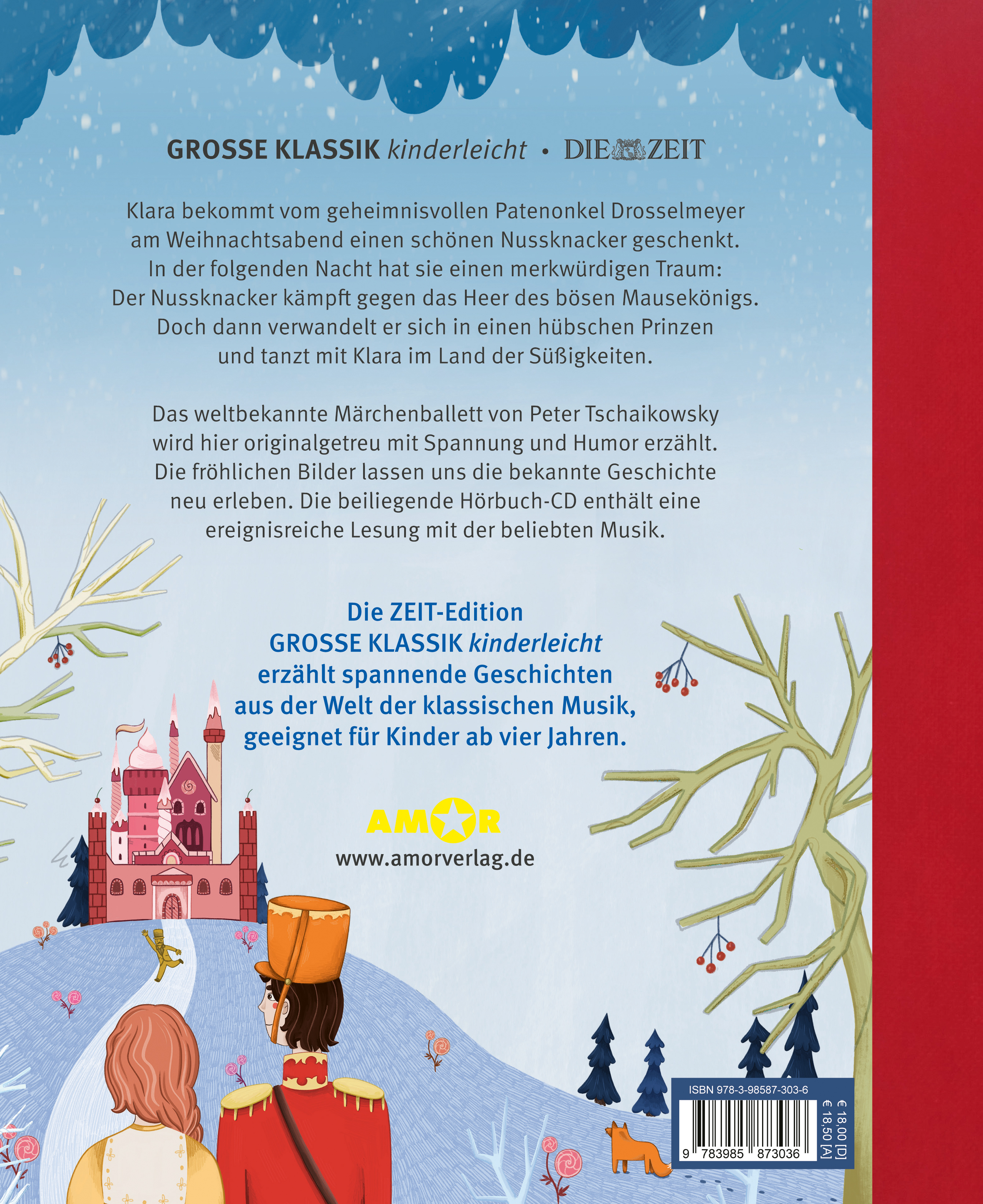 Rückseitencover Der Nussknacker. Ein zauberhaftes Ballett.