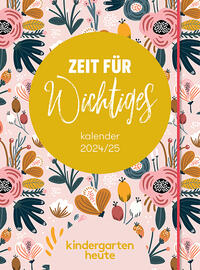 Vorderes Coverbild kindergarten heute kalender 2024/25