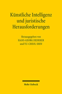 Vorderes Coverbild Künstliche Intelligenz und juristische Herausforderungen
