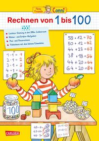 Vorderes Coverbild Conni Gelbe Reihe (Beschäftigungsbuch): Rechnen von 1 bis 100