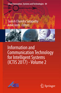 Vorderes Coverbild Information and Communication Technology for Intelligent Systems (ICTIS 2017) - Volume 2