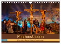 Vorderes Coverbild Passionskrippen (Wandkalender 2025 DIN A4 quer), CALVENDO Monatskalender