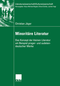 Vorderes Coverbild Minoritäre Literatur